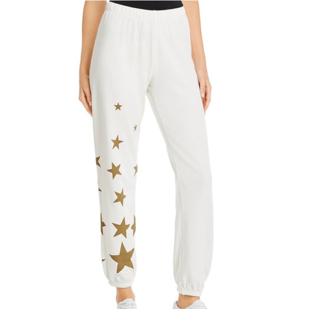 Wildfox Falling Stars Graphic Sweatpants